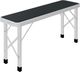 vidaXL Składany stolik turystyczny z 2 ławkami szary 6
