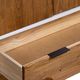 vidaXL Szafa New York Range, biel i jasne drewno, lite drewno sosnowe 5