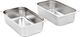 vidaXL Pojemniki gastronomiczne 2 szt. GN 1/1, 150 mm, stal nierdzewna 2