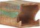 vidaXL Uchwyt ścienny na rower, 35x25x25 cm, lite drewno z odzysku 1
