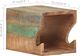 vidaXL Uchwyt ścienny na rower, 35x25x25 cm, lite drewno z odzysku 8