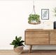 Home Styling Collection Kwietnik WISZĄCY podstawka podstawa wisząca na doniczkę kwiat roślinę 25 cm 6