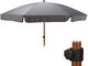 Ambiance Parasol ogrodowy regulowany Szary 200 cm 1