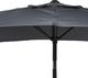 Ambiance Parasol ogrodowy prostokątny z korbką łamany Szary 150x250 cm 3
