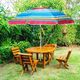 ProBeach Parasol plażowy regulowany Mix Kolorów 144 cm 5