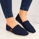 News Tenisówki damskie slip on tomsy granatowe NEWS 37 2