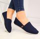 News Tenisówki damskie slip on tomsy granatowe NEWS 37 5
