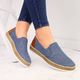 Rieker Espadryle damskie ażurowe niebieskie Rieker L7873 41 6