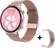 Smartwatch Bakeeley E05 Różowe złoto 2