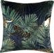 Beliani Zestaw 2 poduszek dekoracyjnych welurowy w palmy 45 x 45 cm zielony BELLEROSE 2