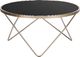 Beliani Stolik kawowy czarno-złoty MERIDIAN II 2
