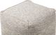 Beliani Puf 40 x 40 x 40 cm jasnoszary HIRRI 4
