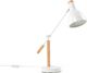 Lampka biurkowa Beliani biała  (63308) 2