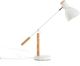 Lampka biurkowa Beliani biała  (63308) 5
