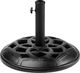 Beliani Podstawa pod parasol 50 cm czarna CETO (124756) 1