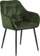 Actona Krzesło Brooke VIC Forest Green 1