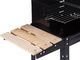 ModernHome SL5434 Grill ogrodowy węglowy 32 cm x 52 cm 3