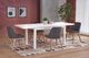 Halmar Rozkładany stół Tiago 2 140(220)x80 biel laminat/mdf Halmar 1