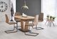Halmar Rabaty 10% na www.makrodom.pl Rozkładany stółBlacky 2 160(220)x90 dąb/czarny mdf/okleina/stal Halmar 4