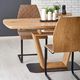 Halmar Rabaty 10% na www.makrodom.pl Rozkładany stółBlacky 2 160(220)x90 dąb/czarny mdf/okleina/stal Halmar 6