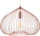 Lampa wisząca Beliani Lampa wisząca metalowa miedziana TORDINO 1