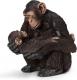 Figurka Schleich Szympansica z młodym (14679) 1