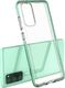 Hurtel Spring Case pokrowiec żelowe etui z kolorową ramką do Samsung Galaxy S21+ 5G (S21 Plus 5G) niebieski 3