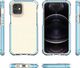 Hurtel Spring Armor żelowy elastyczny pancerny pokrowiec z kolorową ramką do iPhone 12 mini biały 3