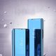 Hurtel Clear View Case futerał etui z klapką Samsung Galaxy A72 czarny 8