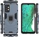 Hurtel Ring Armor pancerne hybrydowe etui pokrowiec + magnetyczny uchwyt Samsung Galaxy A32 5G niebieski 6
