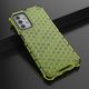 Hurtel Honeycomb etui pancerny pokrowiec z żelową ramką Samsung Galaxy A32 5G zielony 3