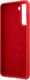 Guess Guess GUHCS21SLSLMGRE S21 G991 czerwony/red hardcase Silicone Script Metal Logo 7