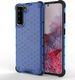 Hurtel Honeycomb etui pancerny pokrowiec z żelową ramką Samsung Galaxy S21 5G niebieski 1