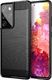 Hurtel Carbon Case elastyczne etui pokrowiec Samsung Galaxy S21 Ultra 5G czarny 1