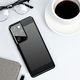 Hurtel Carbon Case elastyczne etui pokrowiec Samsung Galaxy S21 Ultra 5G czarny 5