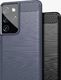 Hurtel Carbon Case elastyczne etui pokrowiec Samsung Galaxy S21 Ultra 5G czarny 9