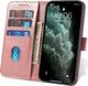 Hurtel Magnet Case elegancki futerał etui pokrowiec z klapką i funkcją podstawki Huawei P40 Lite 5G / Huawei Nova 7 SE różowy 5