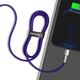 Kabel USB Baseus USB-C - Lightning 1 m Fioletowy (baseus_20210316153516) 9