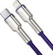 Kabel USB Baseus USB-C - Lightning 2 m Fioletowy (baseus_20210315153755) 2