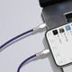 Kabel USB Baseus USB-C - Lightning 2 m Fioletowy (baseus_20210315153755) 9