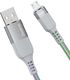Kabel USB Dudao USB-A - microUSB 1 m Szary () 2