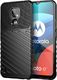 Hurtel Thunder Case elastyczne pancerne etui pokrowiec Motorola Moto E7 czarny 1
