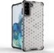 Hurtel Honeycomb etui pancerny pokrowiec z żelową ramką Samsung Galaxy S21+ 5G (S21 Plus 5G) przezroczysty 2