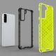 Hurtel Honeycomb etui pancerny pokrowiec z żelową ramką Samsung Galaxy S21+ 5G (S21 Plus 5G) przezroczysty 5