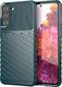 Hurtel Thunder Case elastyczne pancerne etui pokrowiec Samsung Galaxy S21+ 5G (S21 Plus 5G) zielony 1
