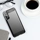 Hurtel Carbon Case elastyczne etui pokrowiec Samsung Galaxy S21+ 5G (S21 Plus 5G) czarny 5