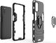 Hurtel Ring Armor pancerne hybrydowe etui pokrowiec + magnetyczny uchwyt Oppo A72 / A52 czarny 3