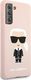 Karl Lagerfeld Karl Lagerfeld KLHCS21SSLFKPI S21 G991 hardcase jasnoróżowy/pink Silicone Iconic 4