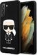 Karl Lagerfeld Karl Lagerfeld KLHCS21SSLFKBK S21 G991 hardcase czarny/black Silicone Iconic 1