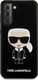 Karl Lagerfeld Karl Lagerfeld KLHCS21SSLFKBK S21 G991 hardcase czarny/black Silicone Iconic 3